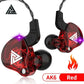 3.5MM Headset Music Earbuds In Ear With Mic Original QKZ AK6 Copper Driver HiFi Wired Earphone Race Sport Headphone Bass Stereo 