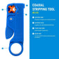 1PCS Ethernet Cable Stripper RJ45 Cat5 Cat6 Network Hand Tool Pliers Line UTP FTP Coax Coaxial Cutter Wire Stripping Tool