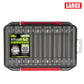 Fishing Tackle Box 14 Compartments Fishing Accessories Lure Hook Storage Case Double Sided Fishing Tool Organizer Boxes - HASHTAG