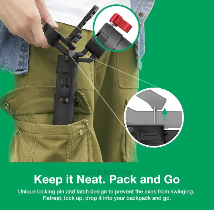 Stabilizzatore anti-vibrazione portatile Zhiyun M2 - My Hashtag Shop