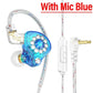 3.5MM Headset Music Earbuds In Ear With Mic Original QKZ AK6 Copper Driver HiFi Wired Earphone Race Sport Headphone Bass Stereo 