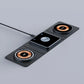 3 IN 1 Magnetic Folding Wireless Charger Station For IPhone Transparent Fast Charging For IWatch And Airpods AliExpress