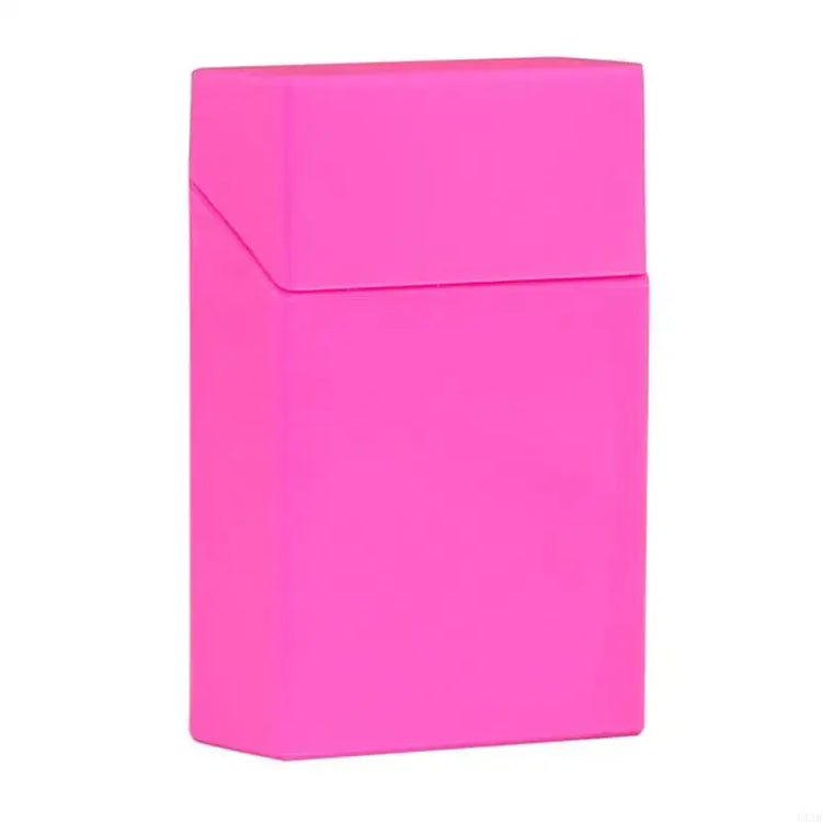 U1JB Multi Color Plastic Cigarette Box Portable Thin Cigar for Case Pocket Smoking Holder Anti-Collision Storage Container HASHTAG BAR TABACCHI
