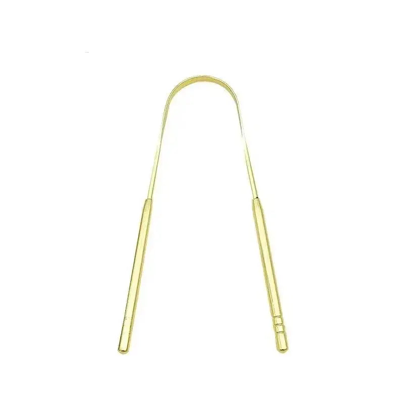 1pcs/2pcs/3pcs Metal Tongue Scraper Cleaner for Adults & Kids, Portable Stainless Steel Tongue Scrapers Brushes for Removing - HASHTAG