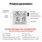 Smart Thermometer hygrometer Tuya WiFi Temperature and Humidity Sensor With Backlight APP Remote Control Work with Tuya Alexa - My Hashtag Shop