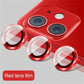 Original Titanium Color Camera Protector For iPhone 16 Pro Max 15 14 13 12 Mini Pro Max Metal Ring Tempered Glass Lens Cover Cap