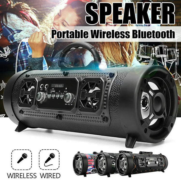 High-power Portable Waterproof Wireless Bluetooth Speaker HASHTAG