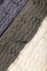 Set of 7  scarves, multicolored. HASHTAG