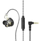 3.5MM Headset Music Earbuds In Ear With Mic Original QKZ AK6 Copper Driver HiFi Wired Earphone Race Sport Headphone Bass Stereo 