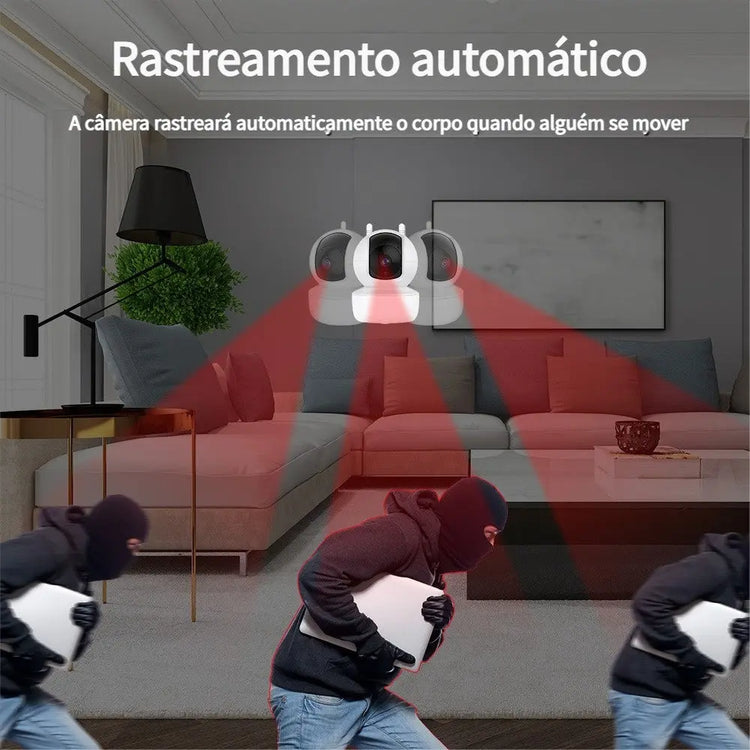 Yoosee Telecamera di sicurezza IP panoramica con lampada - My Hashtag Shop