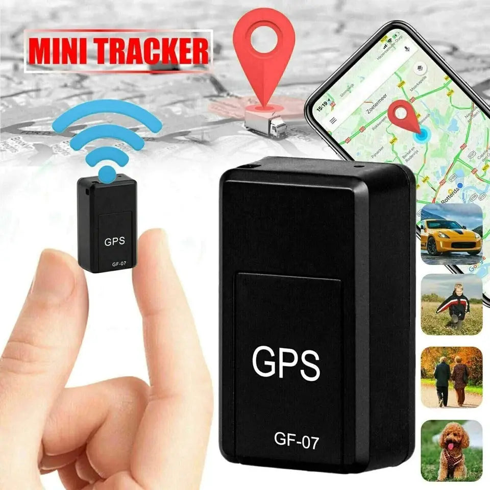 Vehicle GPS Locator GF07 Car GPS Tracker Strong Magnetic Real-time GPS Tracking Device Anti-lost Alarm GPS Position APP HASHTAG