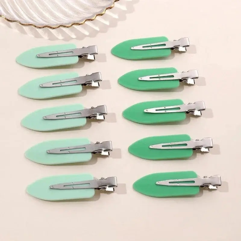 10pcs/set Women Hair Clips Side Bangs Fix FringeBarrette Makeup Tools Female Ladies Girls HeadwearHairpin Hair Accessories - My Hashtag Shop
