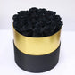 Exquisite roses in beautiful gift box assorted colors. - HASHTAG
