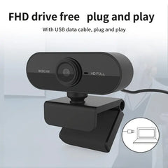 Full HD 1080P network computer with microphone, video camera, voice call camera, conference camera, student classroom camera, video network camera, work camera HASHTAG