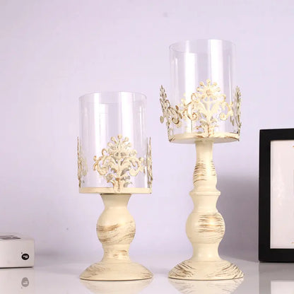 Candle Holder Cube Stand Decoration Liebe - Making Life Easier