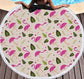 Beach towel flamingo round Liebe - Making Life Easier