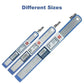 Deli Stainless Steel Ruler 15/20/30cm Metal Straight Ruler for Home School Precision Measuring Drawing Tool Supplies 1/2/5pcs - HASHTAG