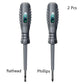 Multifunctional Electrician Test Screwdriver AC Non-contact Induction Test Pen Voltage Tester 70-600V Rosso Verde Induction Lights HASHTAG