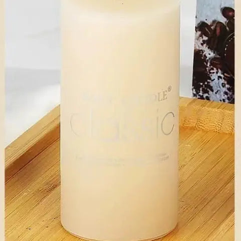 Candle Brilliant Fragrance Smokeless Cylindrical Color Aromatherapy - HASHTAG