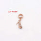 14K Gold Copper Plating Large Hole Spacer Bead Pendant Charms Liebe - Making Life Easier