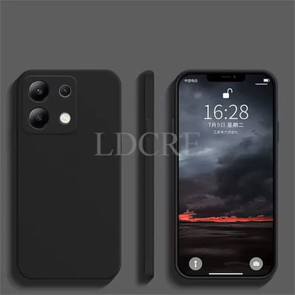 For Xiaomi Redmi Note 13 Case Liquid Silicone Cover Redmi Note 13 Pro plus Case TPU Protective Phone Case Redmi Note 13 Cover