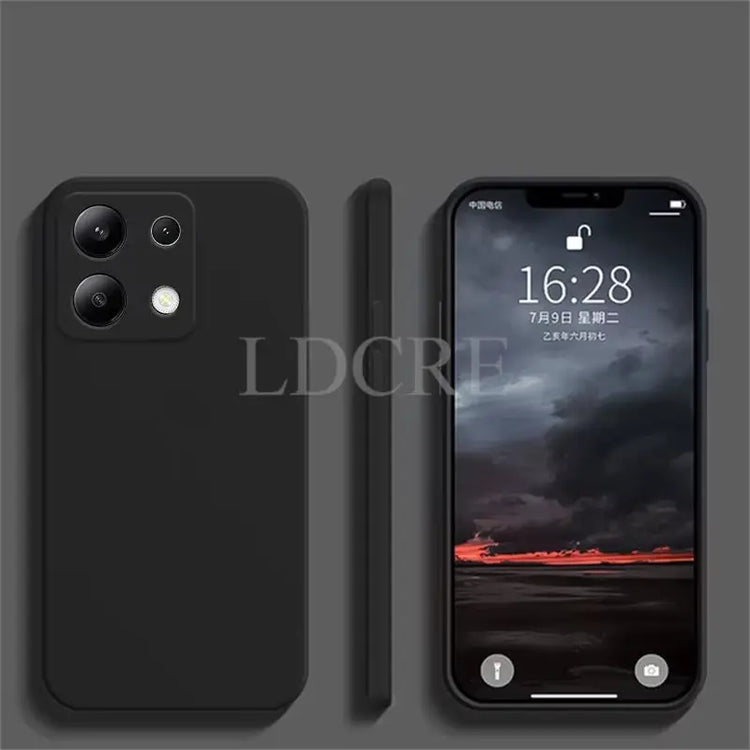 For Xiaomi Redmi Note 13 Case Liquid Silicone Cover Redmi Note 13 Pro plus Case TPU Protective Phone Case Redmi Note 13 Cover