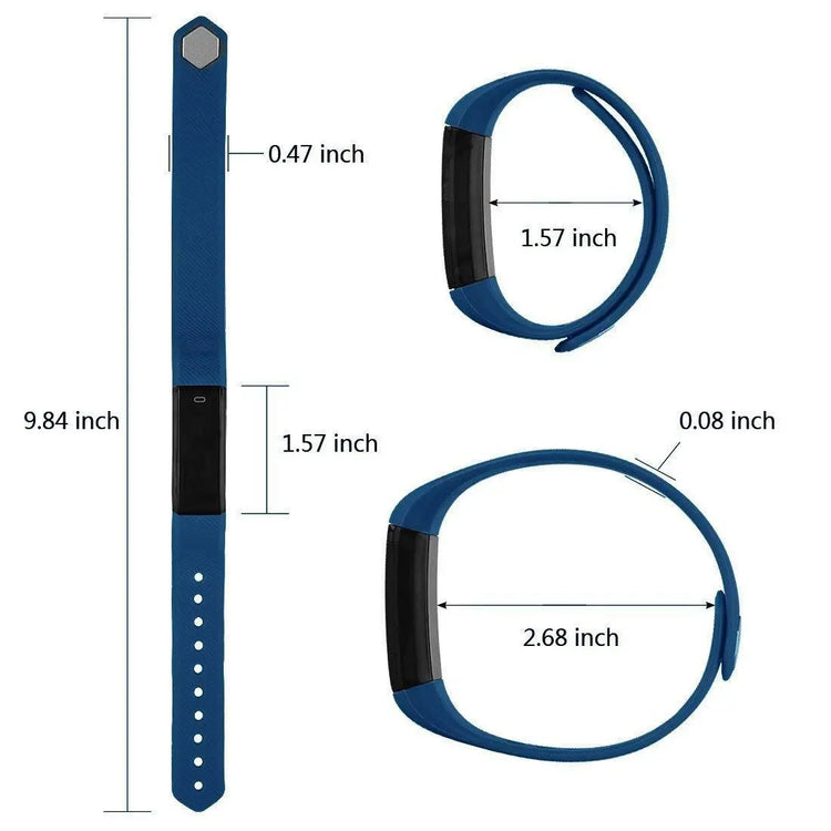 SmartFit Slim Activity Tracker And Monitor Smart Watch With FREE Extra Salmon Lucky
