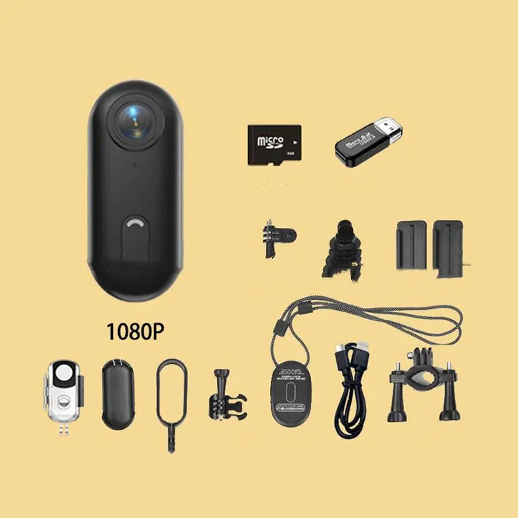 Outdoor Sports Camera In Helmet Motorcycle Bike Sport Mini Filming Bicycle Action 4K Professional Body Cam And Video Cameras - HASHTAG