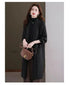 Autumn Winter Plus-Size Long Knitted Sweater HASHTAG