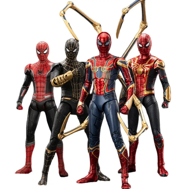 ZD Toy Marvel legends Spider Man PS4 Peter Parker Gold Black Red Action Figure Model Toys Desktop Decoration Birthday Gifts - HASHTAG