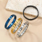 Trendy Square Italy Stainless Steel Bracelets For Women Men HipHop Metal Italian Modules Stretchable Gift Birthday Party Jewelry - My Hashtag Shop