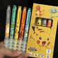 5pcs Pokemon Pikachu Gel Pen Cute Anime Cartoon Charmander Squirtle Press on Gel Pen Stationery School Supplies Holiday Gifts - HASHTAG