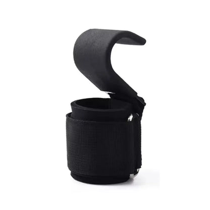 Fitness Squat Weightlifting Pull-Up Wrist Hook Horizontal Bar Exercise Strength Training without Strangling Power Hook
