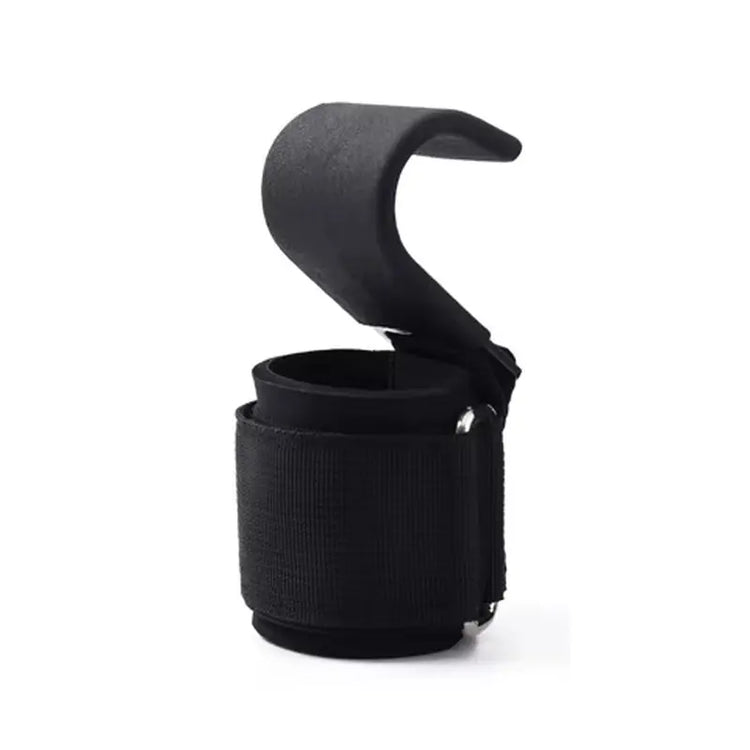 Fitness Squat Weightlifting Pull-Up Wrist Hook Horizontal Bar Exercise Strength Training without Strangling Power Hook