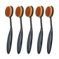 1/2/5 PCS Large Foundation Brush Toothbrush Shape Makeup Make Up Tools Get Fast Even Application of Creams and Powders Cosmnetic - HASHTAG