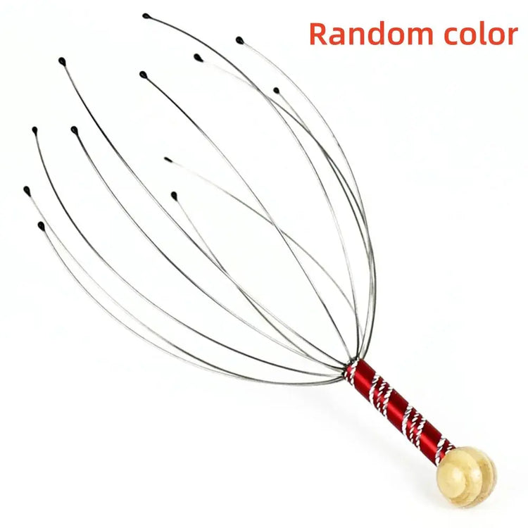 Massaggiatore per la testa a forma di polpo, sollievo rilassante dal cuoio - My Hashtag Shop