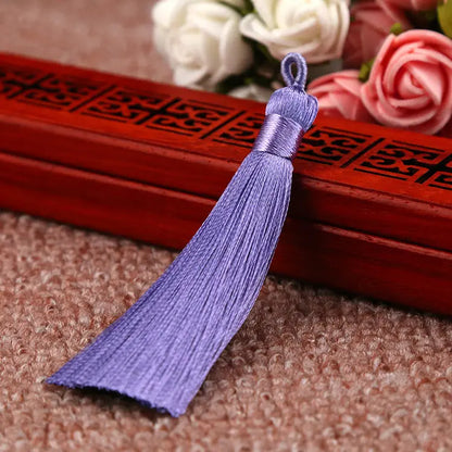 Bookmark Polyester Faux Ice Silk Coil Tassel Chinese Design - HASHTAG