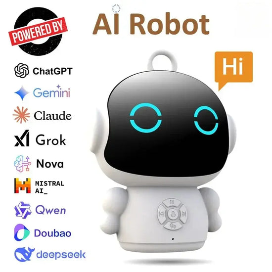 Smart AI Robot WiFi Early Education Toys for Children Speech Recognition & Voice Interactive Educational Learning Machine HASHTAG