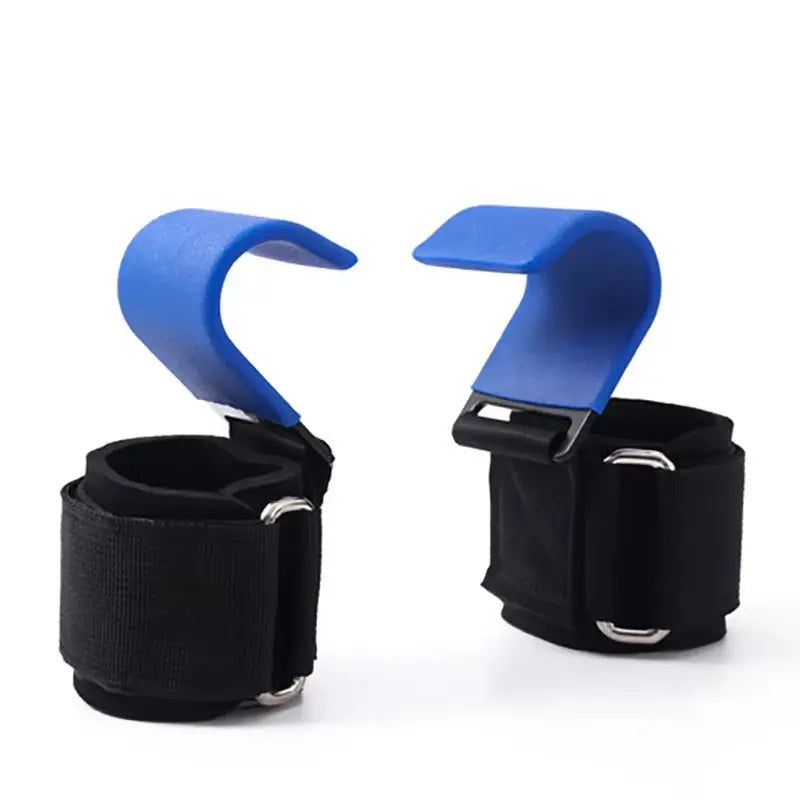 Fitness Squat Weightlifting Pull-Up Wrist Hook Horizontal Bar Exercise Strength Training without Strangling Power Hook