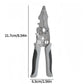 8.5 Inch Multi Functional Industrial Wire Stripper Cutter Crimper Heavy Duty Stainless Steel Electrical Pliers Ergonomic Grip