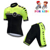 Summer New 2026 Kids Bike Shirts Suit Cycling Jersey Set Boys Girl Road Bike Abbigliamento Da Ciclismo Bambini Quick Dry Pants HASHTAG