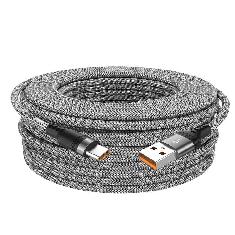 USB TYPE C Cable 5A Super Fast Charge Cable for iPhone 15 16 17 Full range Huawei Samsung oppo oneplus Universal USB C Extension - HASHTAG