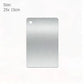 WXCOO Chopping Board Stainless Steel Double Sided Thickened Kneading Dough Board Kitchen Household Fruit Cutting Block
