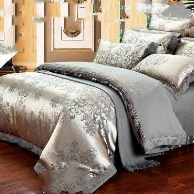 Bed Full Cotton Four-piece Linen and Duvet Cover Liebe - Making Life Easier