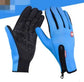 Outdoor Waterproof Gloves Touch Screen Windproof Riding Zipper Sports Winter Warm Fleece Mountaineering Gloves AliExpress