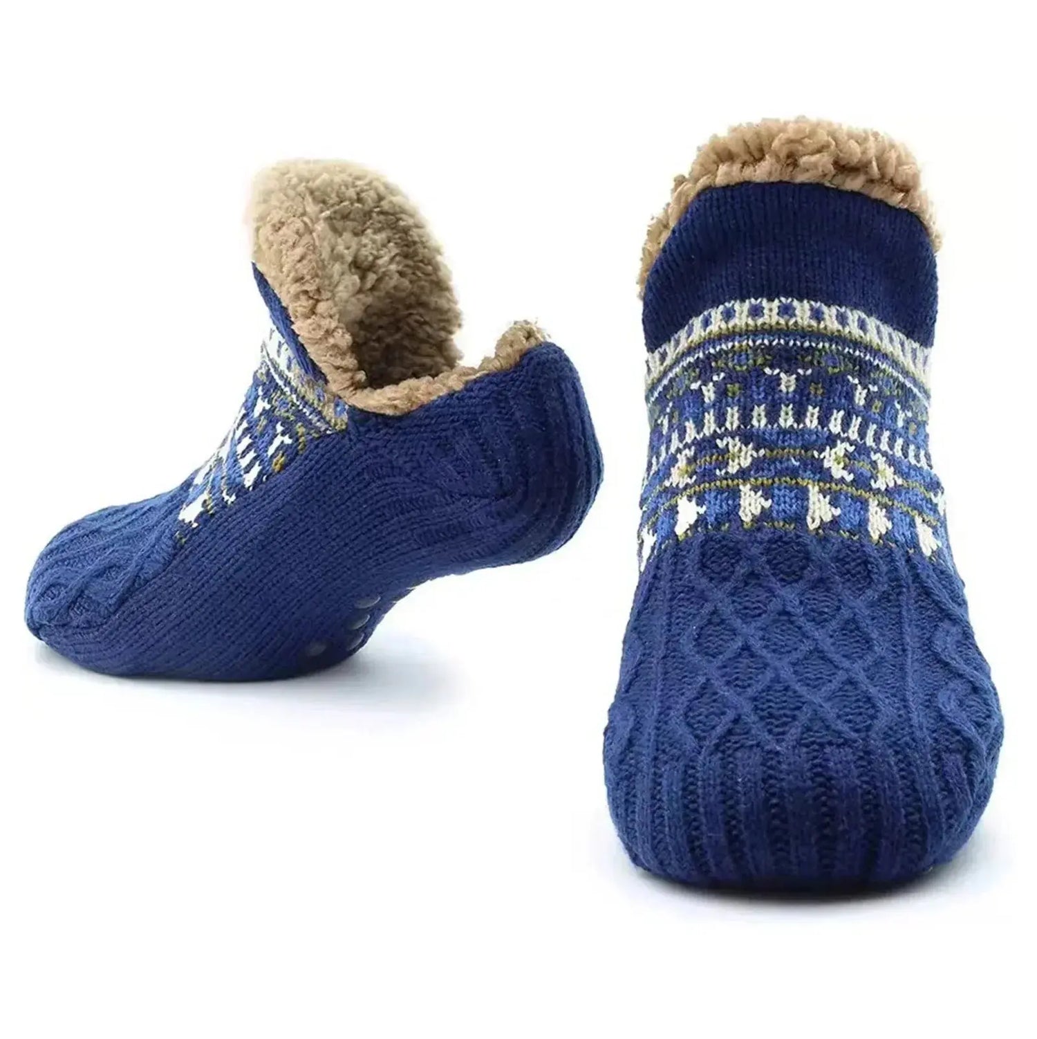 Super Warm Winter Non-slip Floor Socks Women Men Snow Socks Sleep Carpet Socks Slippers Socks Women Velvet Boot Unsiex Home Wear - HASHTAG