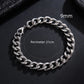 New Trendy Cuban Chain Men Bracelet Classic Stainless Steel 3/5/7/9mm Width Chain Bracelet For Men Women Jewelry Gift HASHTAG