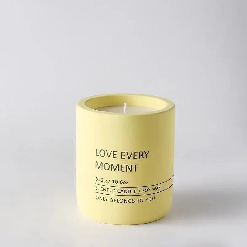 Aromatherapy Candles Creative Ceramic Cup Essential Oil Liebe - Making Life Easier