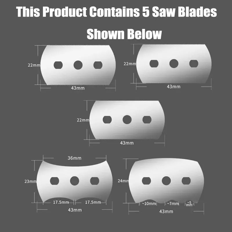 Ustar Modification Light Alloy Hand Saw For Mecha Gundam Military Model Hobby DIY Tools - HASHTAG