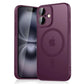 Custodia antiurto magnetica opaca traslucida di lusso per iPhone - My Hashtag Shop